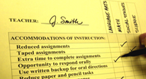 Accommodations Folder
